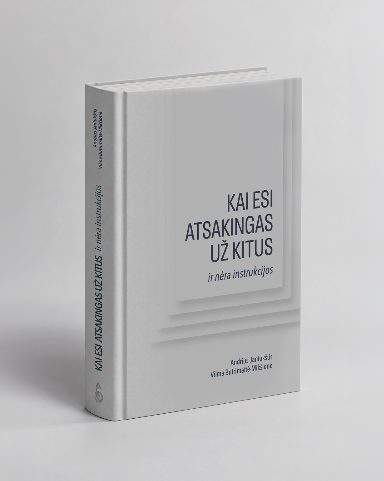 Knyga vadovams Knyga KAI ESI ATSAKINGAS UŽ KITUS ir nėra instrukcijos